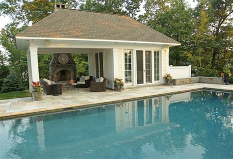 Could I Buy Plans For This Open Pavilion Pool House With