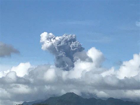 Bulusan Volcano Erupts Sends Ash 36 Km Asl Philippines The Watchers
