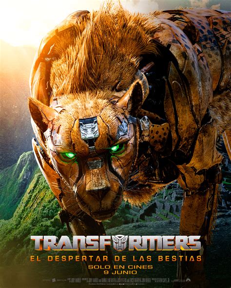 Cartel De La Pel Cula Transformers El Despertar De Las Bestias Foto Por Un Total De