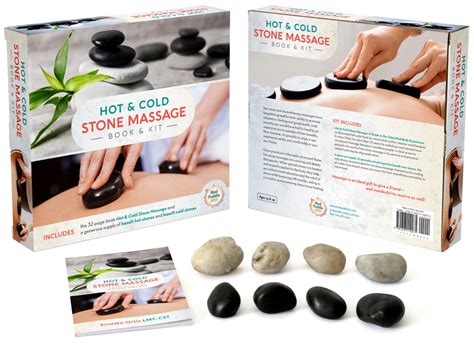 Hot And Cold Stone Massage Book And Kit Mud Puddle Inc