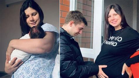Russian Influencer Who Married Stepson Gives Birth To Their Daughter