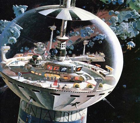 Robert Mccall Space Art Retro Futurism 70s Sci Fi Art
