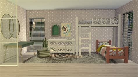 Sims 4 Bunk Beds Custom Content Tsr Westernvil