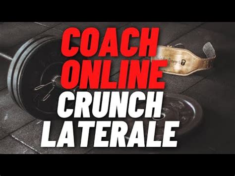 Crunch Laterale Alessandro Sportsavethelife YouTube