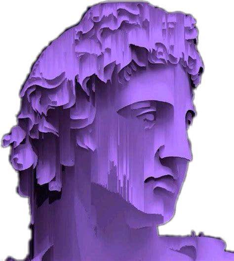 Vaporwave Pngs Ecosia Vaporwave Statue Visual Art