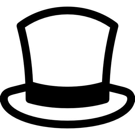 Elegant Top Hat Icon