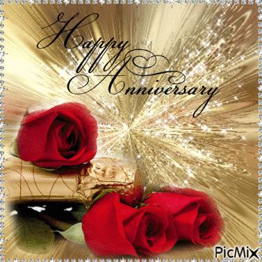 Happy Anniversary Rose Gif Happy Marriage Anniversary Happy Wedding Anniversary Wishes Happy