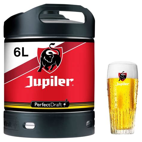 Jupiler Perfect Draft Blond Bier Tapvat 6 L Carrefour Site