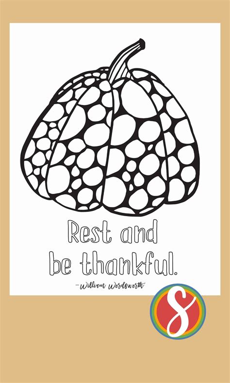 25 Free Thankful Coloring Pages For Kids — Stevie Doodles