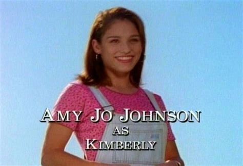 Amy Jo Johnson As Kimberly Hart The Pink Ranger Pink