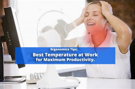 Best Temperature At Work For Maximum Productivity Solutions Northwest