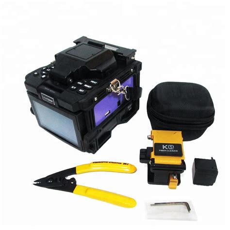 Touch Screen Splicing Ftth Fiber Optic Cable Construction Splicer