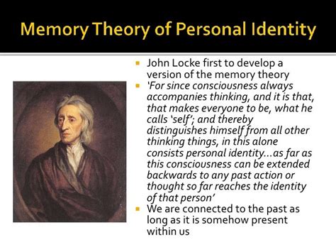 4 Responses To Personal Identity