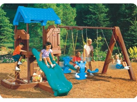 Plastic Swing Slide Sets Kids Plastic Playground Sets Backyard