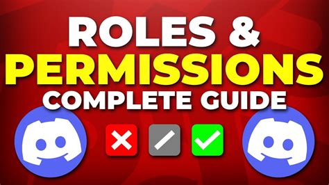 Discord Server Permissions And Roles Tutorial Member Moderator