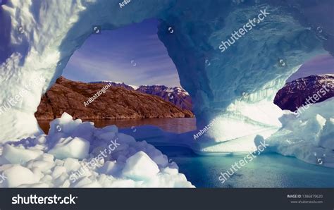 Closeup Glacier Interior Greenland Stock Photo 1386879620 Shutterstock