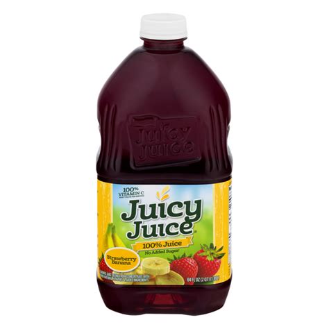 Save On Juicy Juice 100 Strawberry Banana Juice No Added Sugar Order