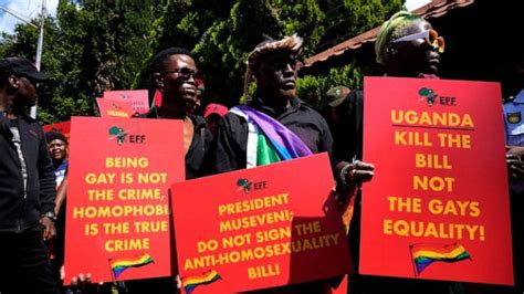 uganda signs anti gay bill into law that calls for death penalty in some cases abc7 san francisco