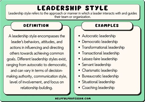 20 Types Of Leadership Styles 2024