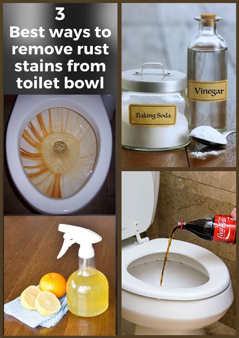 How To Remove Rust Stains From The Toilet Bowl With Vinegar And Baking Soda Artofit