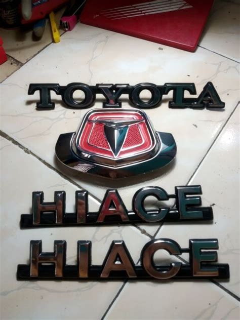 Emblem Toyota Hiace H11h20h30h40 19771982 Second Generation Mk2 Ebay