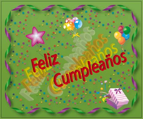 Tarjeta Felicidades Cumpleanos Para Felicitar