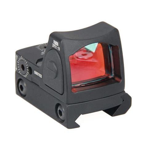 Tactical Rmr Red Dot Sight Mini 2 Moa Red Dot Sight Adjustable Reflex