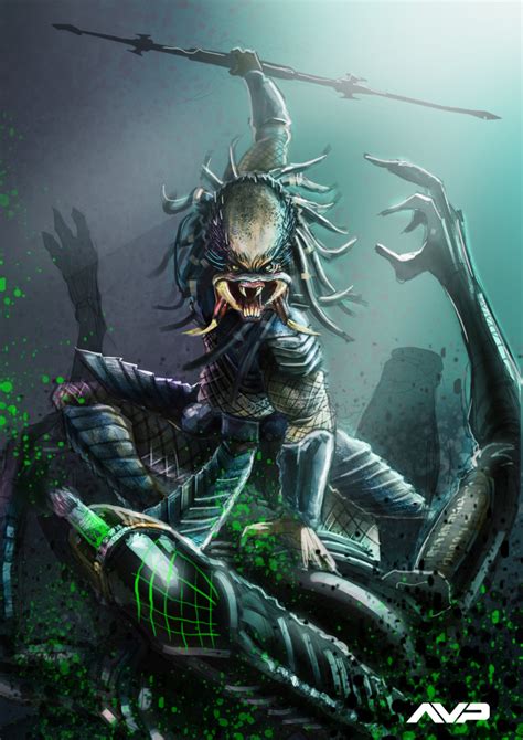 Alien Vs Predator Concept Art