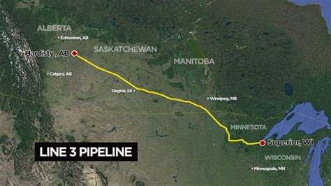 Enbridge Line 3 Pipeline Project Should Follow Existing Route Us