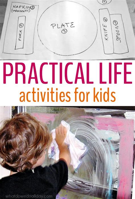 practical life activities  kids