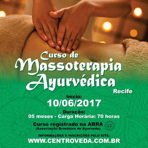 Equilibrium Massagens Curso De Massoterapia Ayurvédica Em Recife Pe