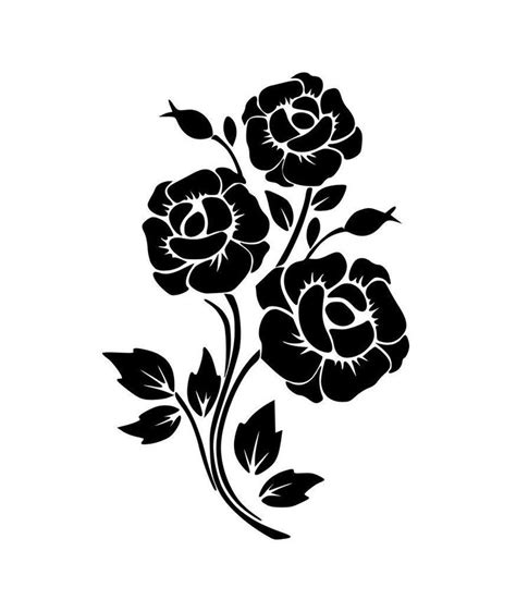 Digital File Rose Roses Svg Png  Cricut And Silhouette Etsy In 2020
