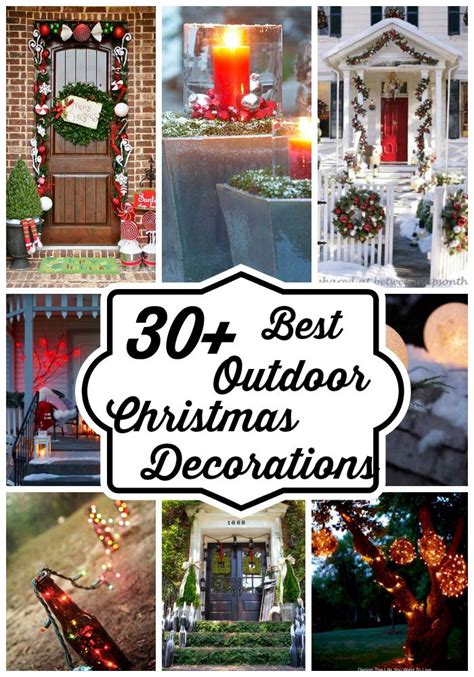 Best Outdoor Christmas Decorations Ideas All About Christmas