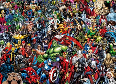 Clementoni Marvel Impossible Jigsaw Puzzle 1000 Pieces Pdk