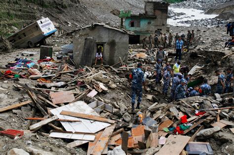 death toll rises in nepal landslide as search for bodies continues the new york times