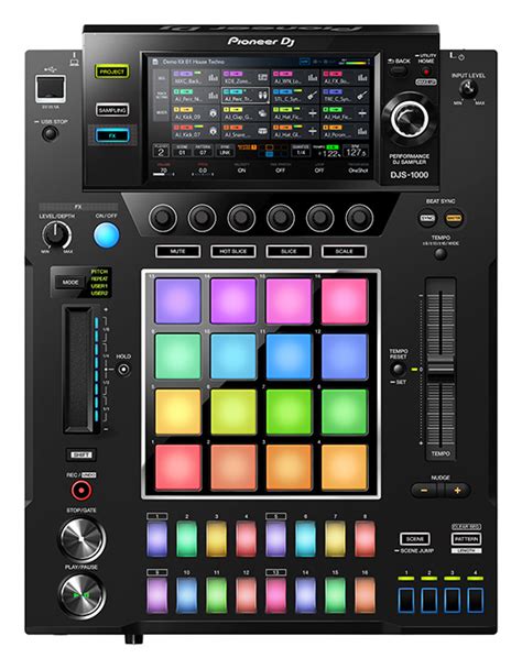 Pioneer Dj Brings Live Sampling To The Booth With Djs 1000
