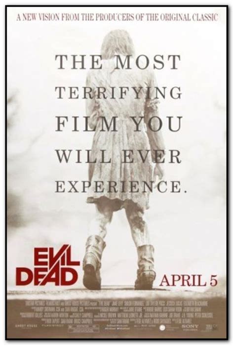 Evil Dead Remake Poster