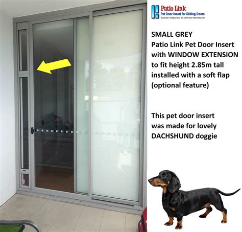 Window Extension For A Pet Door Insert Patio Link