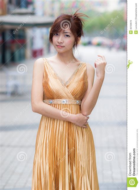 Glamour Chinese Woman Stock Photo Image Of Beauty Glamour 30759670