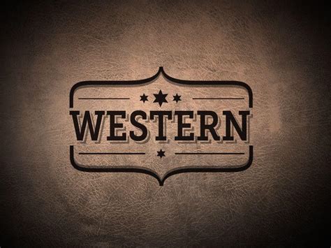 Western Logo Logodix