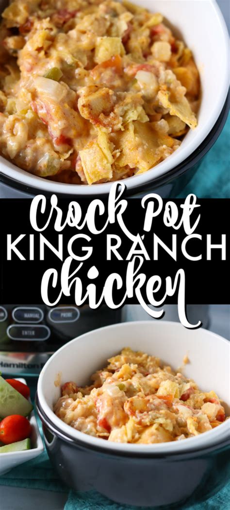 2.1 converting big packs of meat into freezer meal portions. Crock Pot King Ranch Chicken » Persnickety Plates