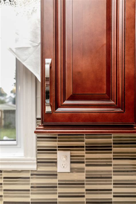 Cherry Raised Panel Cabinets Elegant And Timeless