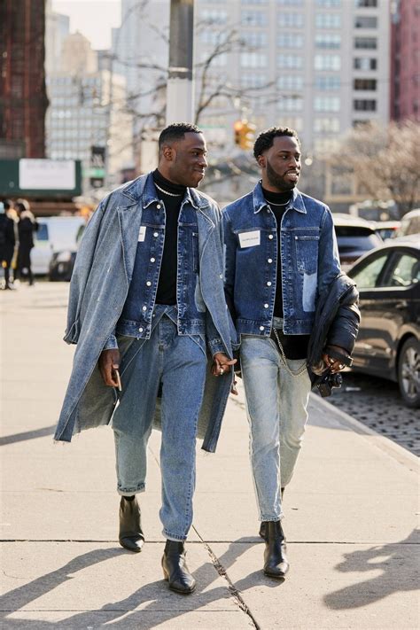 new york fashion week fall 2019 attendees pictures in 2020 mens fall street style men s
