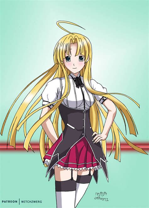 Asia Argento Highschool Dxd By Witchzwerg On Deviantart