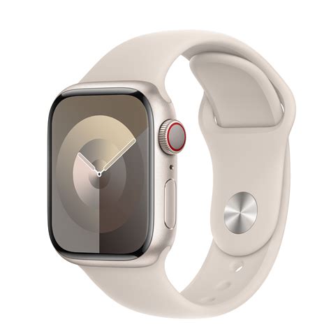 Buy Apple Watch Series 9 Gps Cellular 41mm Starlight Aluminium Case