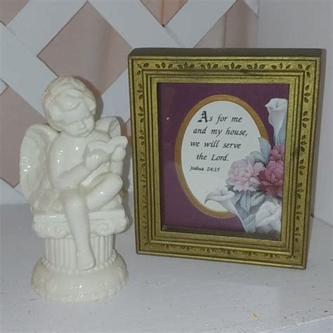 Home Interior Homco Accents Homco Vintage Small Lord Picture Angel