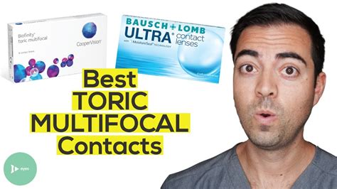 best contact lenses for astigmatism and presbyopia best toric multifocal contacts youtube