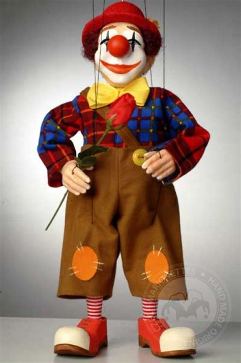 Clown Czech Marionette Czech Marionettes