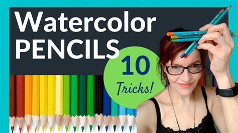 Watercolor Pencils Tutorial 10 Easy Tricks Youtube Watercolor