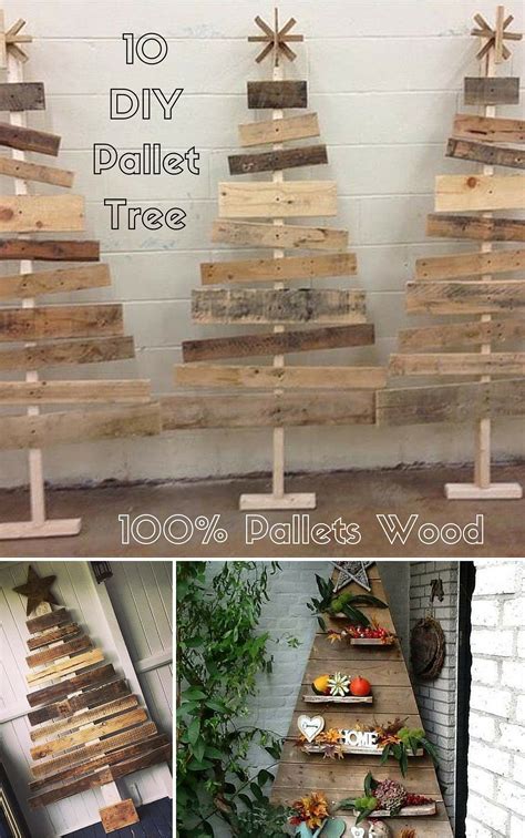 20 Christmas Tree Made From Pallets